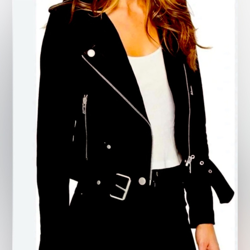 Suede Moto Jacket
BLANKNYC